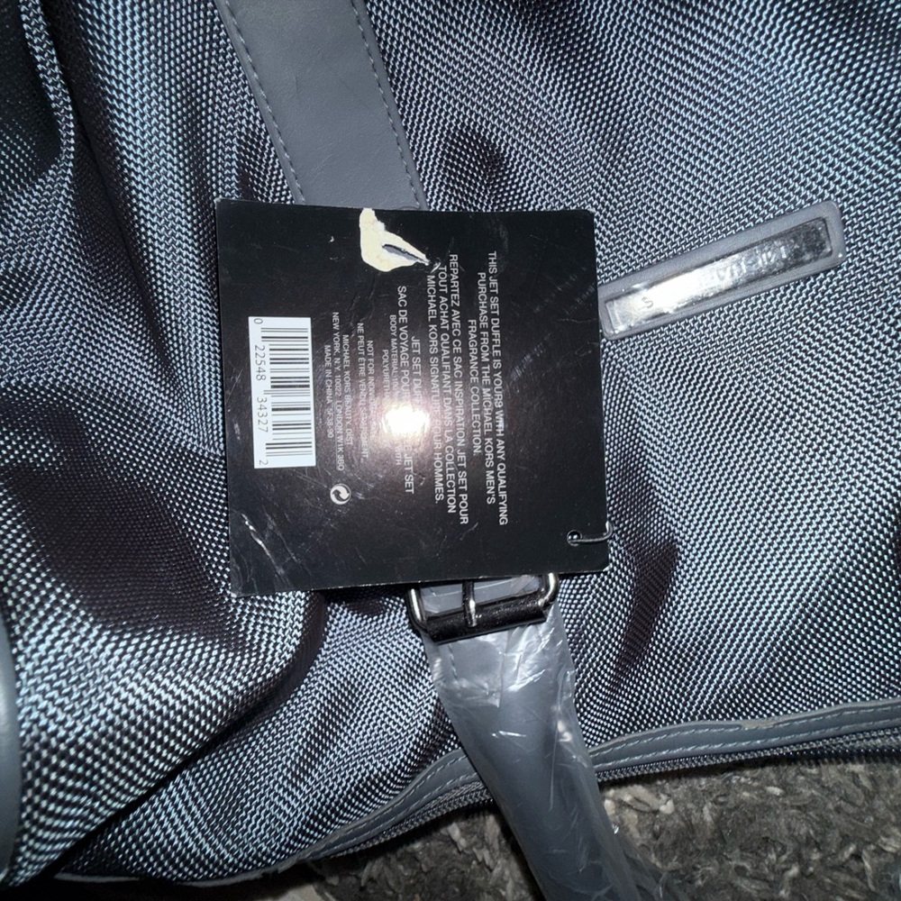 Michael Kors Black and Gray Duffel Bag - Picture 14 of 15